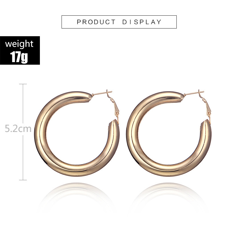 Circle Glossy Diamond Flower Leaf Earrings display picture 20