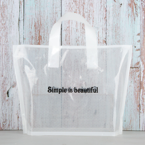 Bolsa de mano, bolsa para ropa, bolsa con logotipo impreso personalizado para ropa, bolsa de regalo, bolsa de cosméticos de plástico engrosado y duradero