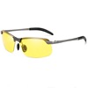 Men's smart polarising sunglasses for fishing, transport, glasses