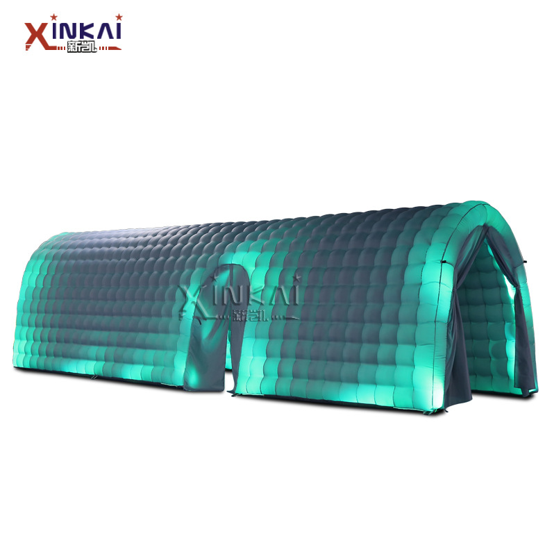新凯定制 移动充气通道帐篷 充气帐篷 户外野营帐篷 便捷灯光帐篷
