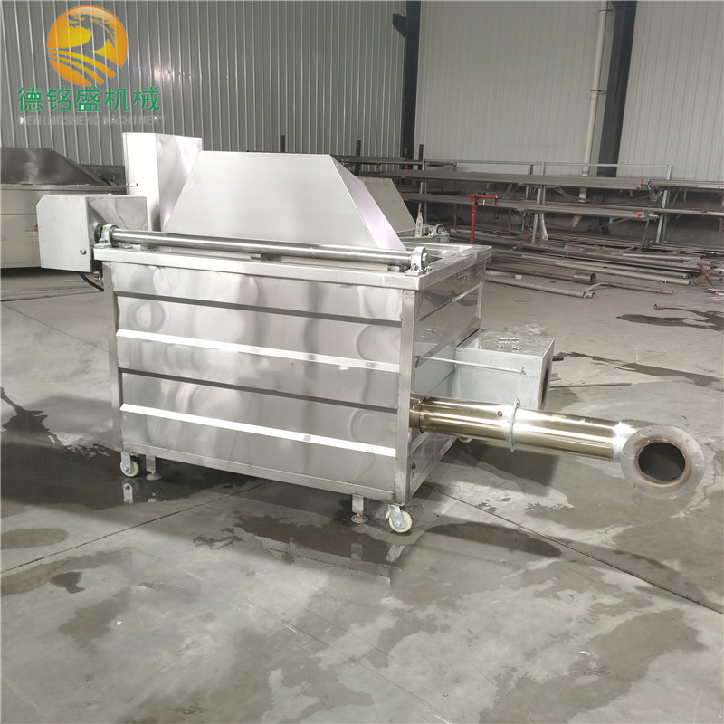 蒸湘自动翻转鸭脖鸭翅油炸锅 油水分离鸡爪油炸机 骨肉相连油炸机