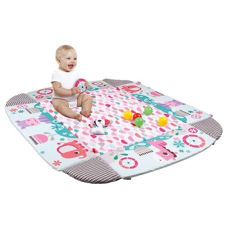 Función de bebé transfronterizo Nueva estera del juego PISCINA DE BOLAS de océano cinco en uno estera para dormir juego manta fitness rack