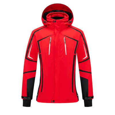 工廠冬季戶外滑雪服男女防風防水加厚保暖滑雪衣熱反射襯裏跨境