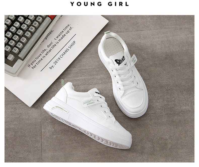 white breathable fabric sneakers  NSNL32140