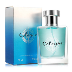 Men's perfume long-lasting light fragrance masculine light blue perfume 50ml fashionable fresh ocean fragrance cologne