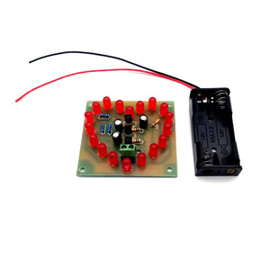 LED�����W�q�� 18ֻ�tɫ ѭ�h ����������T �̌W�M�bDIY�׼�