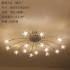 Scandinavian starry sky, modern and minimalistic creative lights for children's room, ceiling light for living room