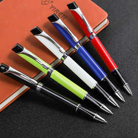 依人正品710正姿钢笔促销礼品金属笔大小尖学生墨囊钢笔