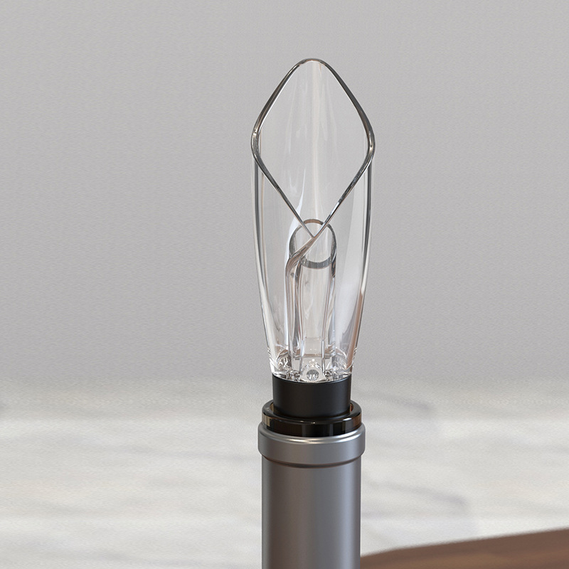 科力通现货酒吧餐厅彩盒多功能快速醒酒葡萄红酒倒酒器 可定酒杯