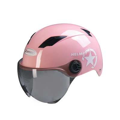 哈雷头盔电动车夏季防晒帽摩托车安全头盔女电瓶车头盔男四季通用|ms