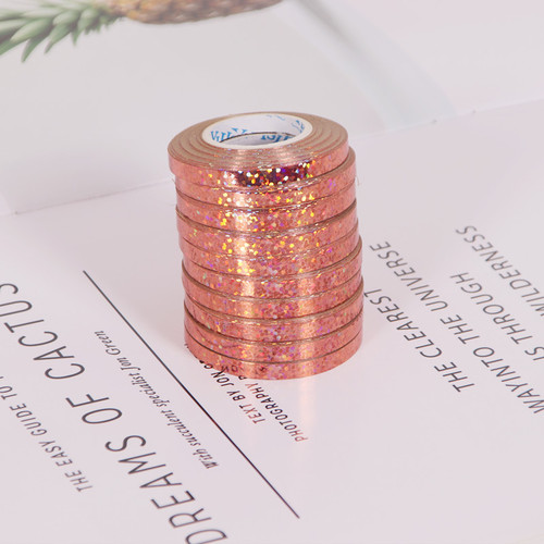 10 meters laser balloon ribbon wedding birthday ribbon tie balloon accessories decorative ribbon balloon tie can be wholesale