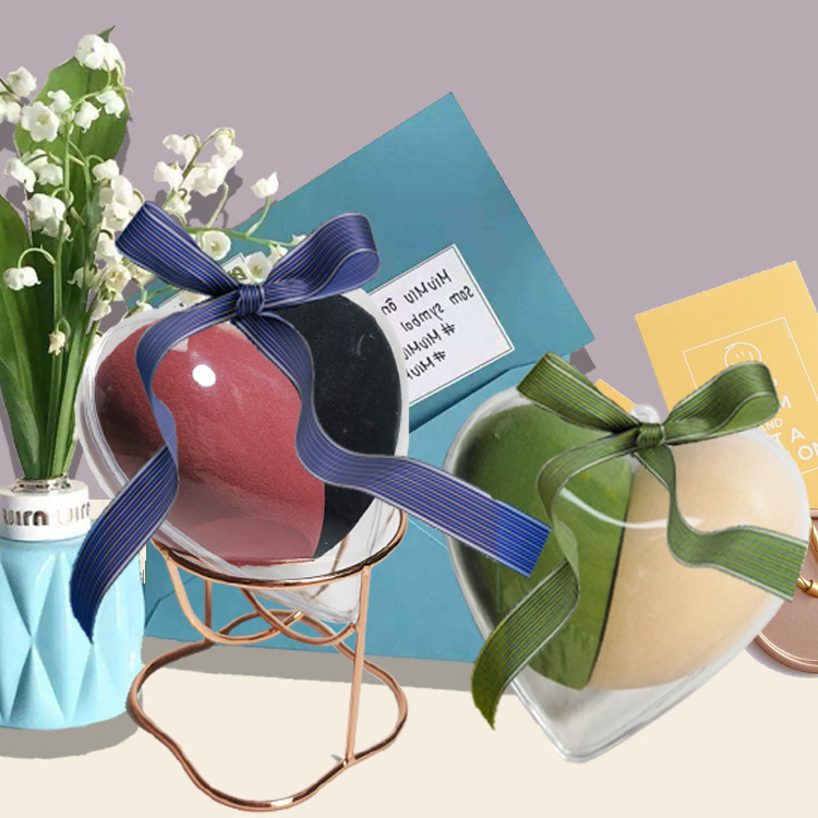 Manufactor Hydrophilic latex Drop air cushion BB Wet and dry Dual use Makeup powder Beauty Eggs Powder