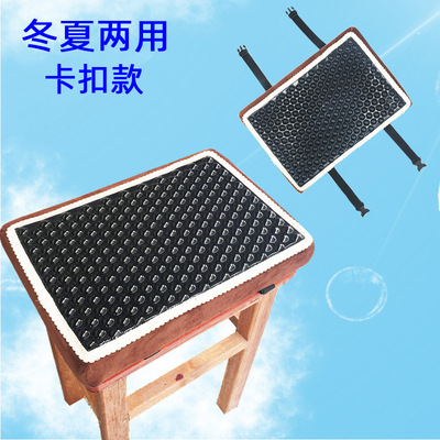 厂家直供冬夏两用清凉凝胶坐垫服装厂凳子学生座椅减压透气冰凉垫|ms