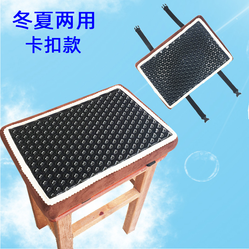 厂家直供冬夏两用清凉凝胶坐垫服装厂凳子学生座椅减压透气冰凉垫|ms