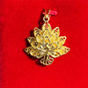 Pendant, golden necklace, wholesale