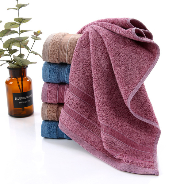 Dark towel for face washing