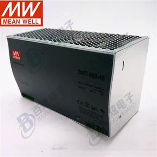 台湾明纬导轨DRT-480-48 480W48V10A三相380开关电源