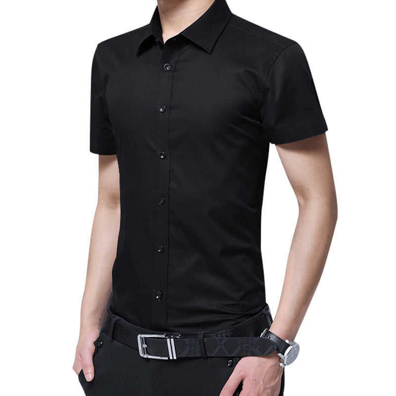 Chemise homme en coton - Ref 3443049 Image 5