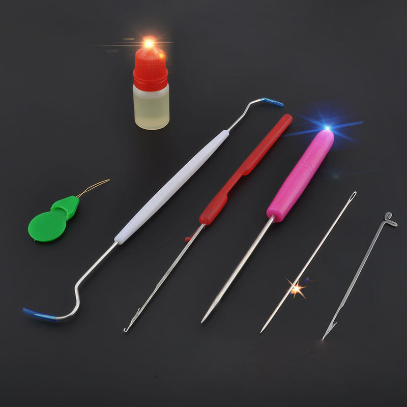 文玩勾针DIY套装工具三通钩针橄榄油竹雕根雕保养用油引线器