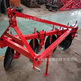 液压双向圆盘犁 厂家出口3片犁片单向圆盘犁 红晟圆盘犁图片
