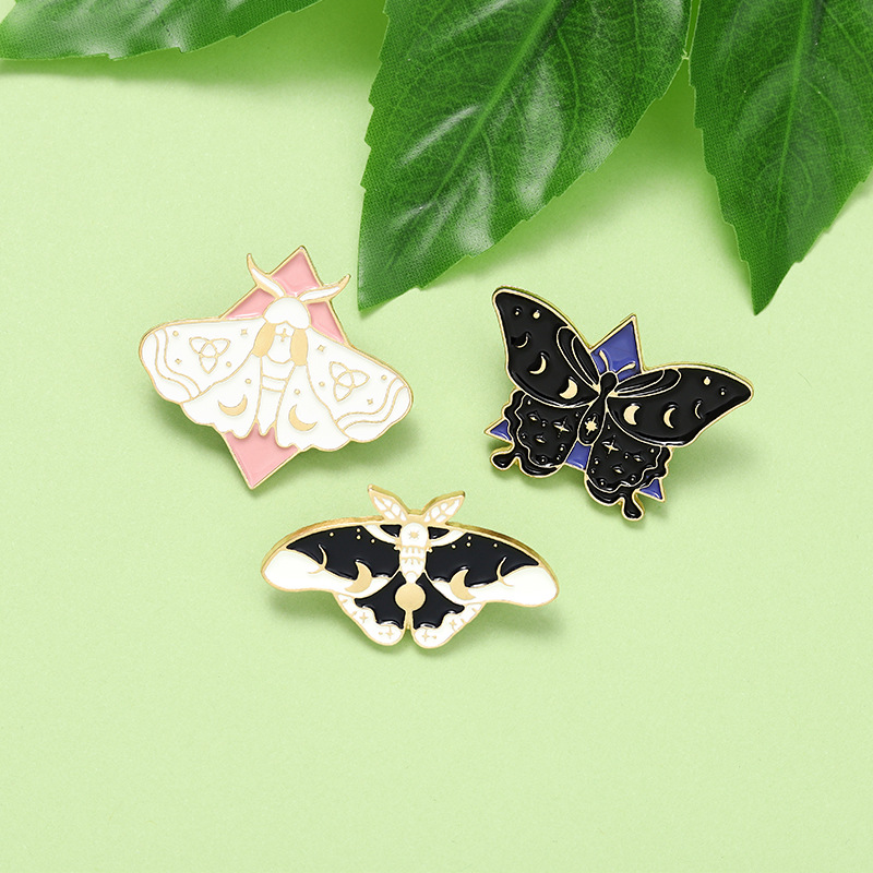 Fashion Animal Butterfly Alloy Stoving Varnish Unisex Brooches display picture 1