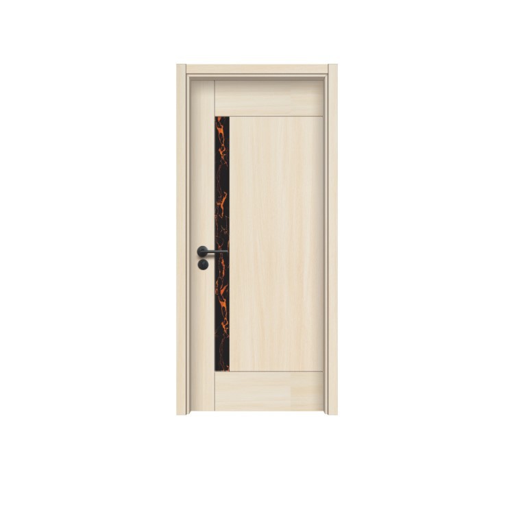 Puerta de madera de aluminio fábrica puerta sin marco puerta del dormitorio una puerta a la puerta superior traje puerta invisible puerta plana puerta de cristal de carbono ecológico