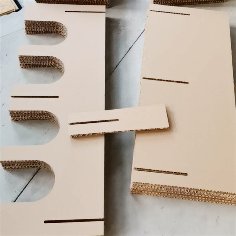 异形加厚纸板切割打样  猫抓板 猫窝一体瓦楞纸纸箱 猫咪磨爪猫窝