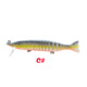 2Pcs Multi Jointed Fishing Lure 120mm/19.6g Hard Plastic Minnow Swimbait Trolling Bass Fishing Tackle