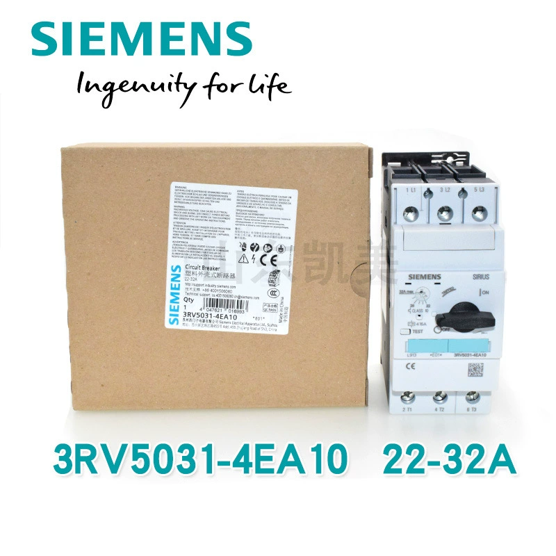 Защитный автомат для двигателя Siemens (Сучжоу) 3RV5031-4EA10 22–32A 15KW
