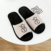 Demi-season non-slip slippers for beloved, footwear, wholesale