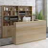 Bar counter counter commercial Hotel Wine cabinet combination shop small-scale Corner Reception The reception desk