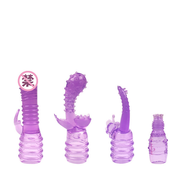 Chao Cui Finger AV Stick Single and Double Vibrator Headgear…