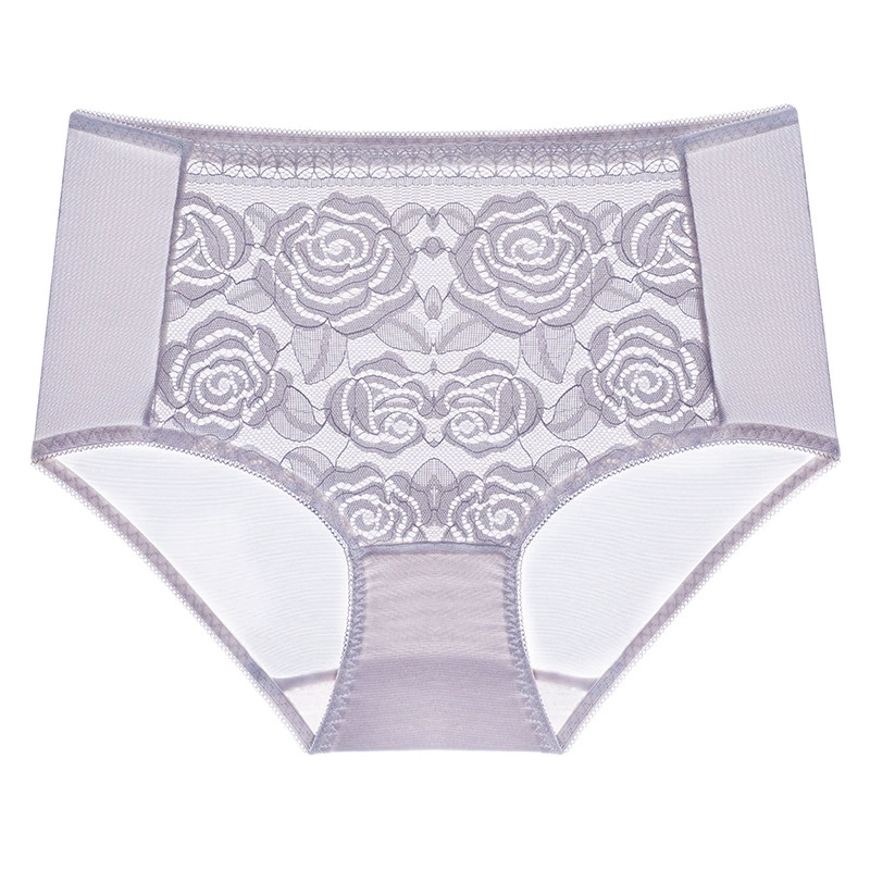 Весенняя-летняя кружевная удобная нижнее белье, штаны, сексуальный пояс талии, штаны, средний посад, плюс размер