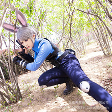 【跨境】疯狂的动物城 兔子朱迪漫展年会万圣节表演出cosplay服装