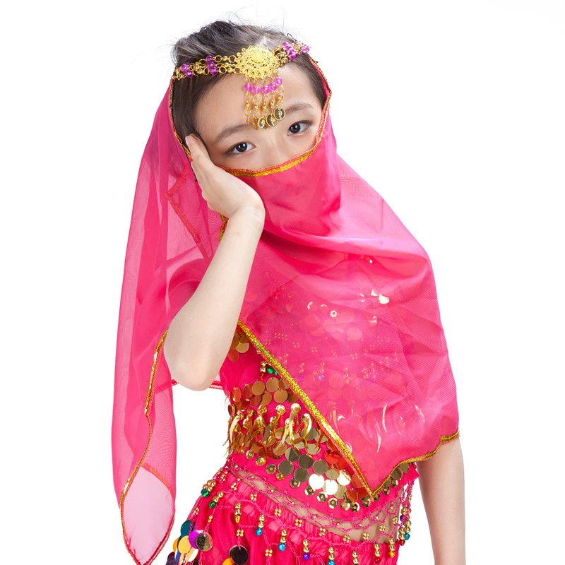 Детская головная ободок для belly dance, головная цепь на день детей, тюрбан, платок для belly dance, украшения для костюмов