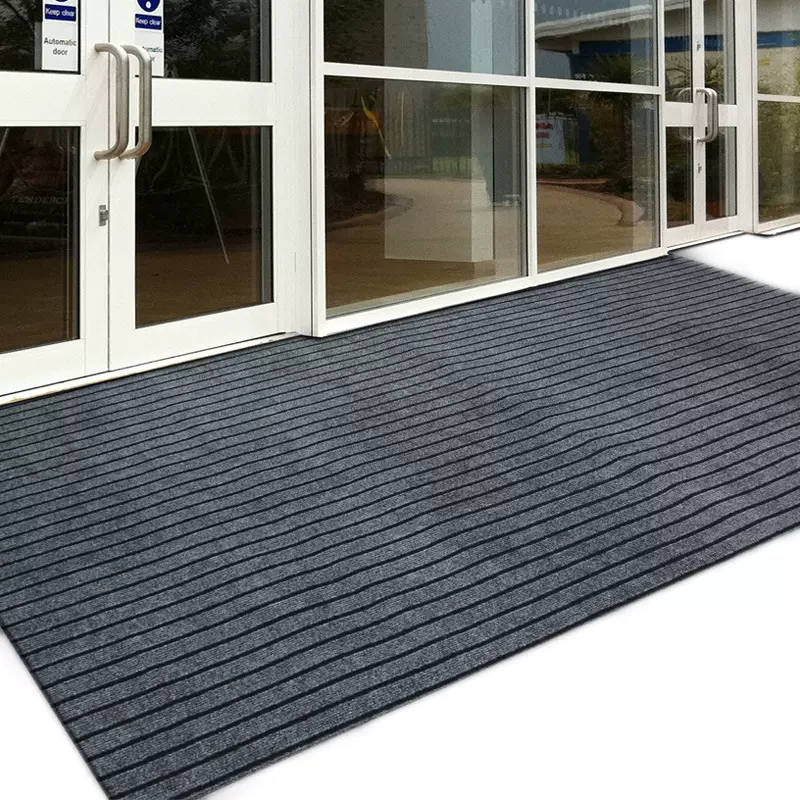 商场走廊过道加厚地毯酒店大门口地垫满铺红色防滑吸水脚垫极简