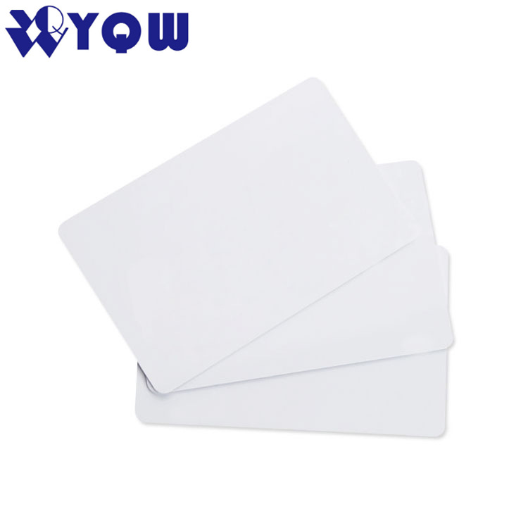 喷墨小白卡 PVC card有涂层可打印喷墨卡 普通可带芯片卡