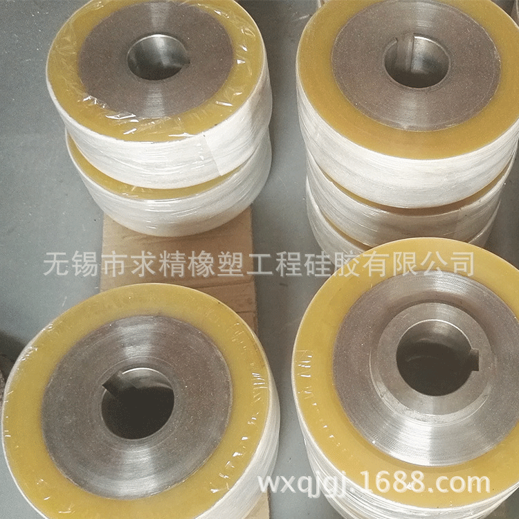 磨PU包胶轮 高低温聚氨酯胶轮