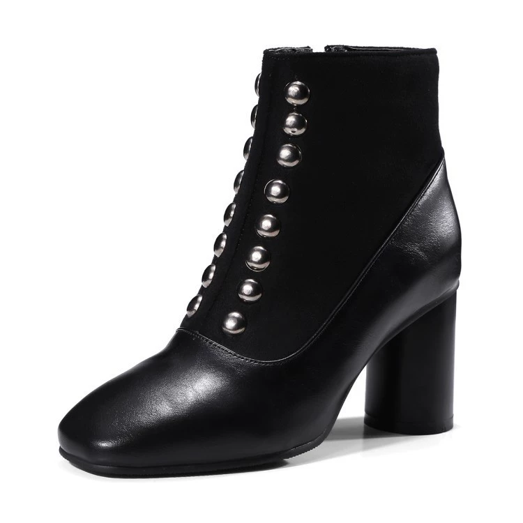 High low boots, European style, plus size