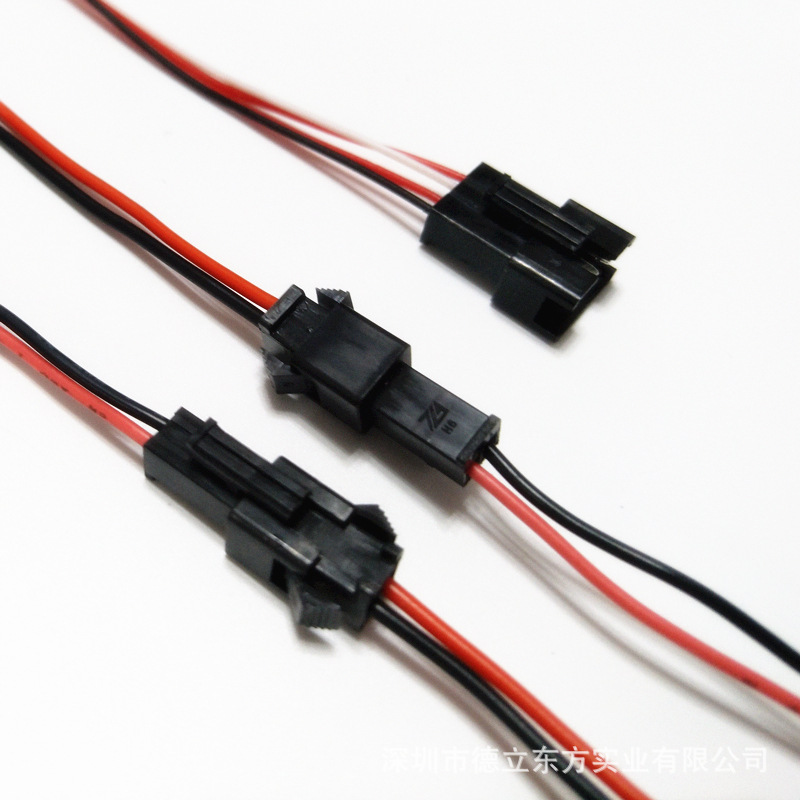 ֱ�� 4P�Խ��� SM���������� 4��LED��Դ������ �ɻ�ͷ�Բ幫ĸ��