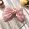 Small hairgrip with bow, hair accessory, french style, simple and elegant design