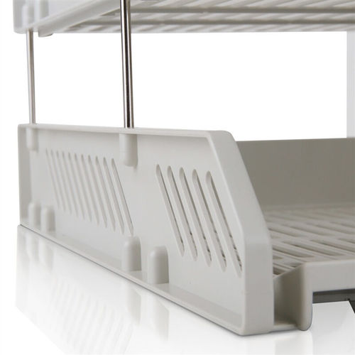 Leader 9209 Office Storage Supplies File Frame Three-layer File Tray File Stand File Basket Document Rack