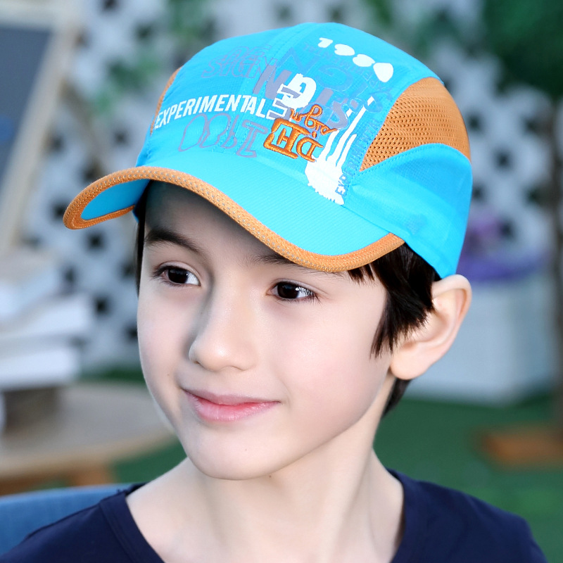 children's quick dry summer thin breathable travel sports cap for…
