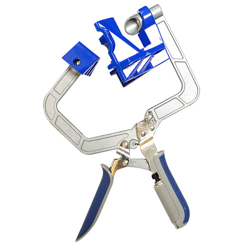 Multifunction Angle Punching Clamping Tool 90-Degree Right-Angle Clamp Holding Fixture Woodworking Right-Angle Clamping Tool