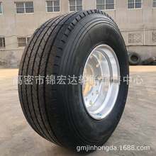 牧场拖车轮胎 宽基防下陷轮胎445/50R22.5 455/40R22.5现货销售