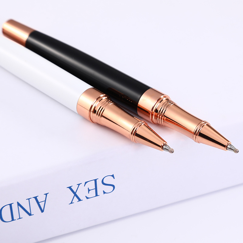 Suministro directo de fábrica pluma de firma de metal bolígrafo de negocios personalizados pluma de regalo de publicidad Logotipo de impresión de letras personalizadas