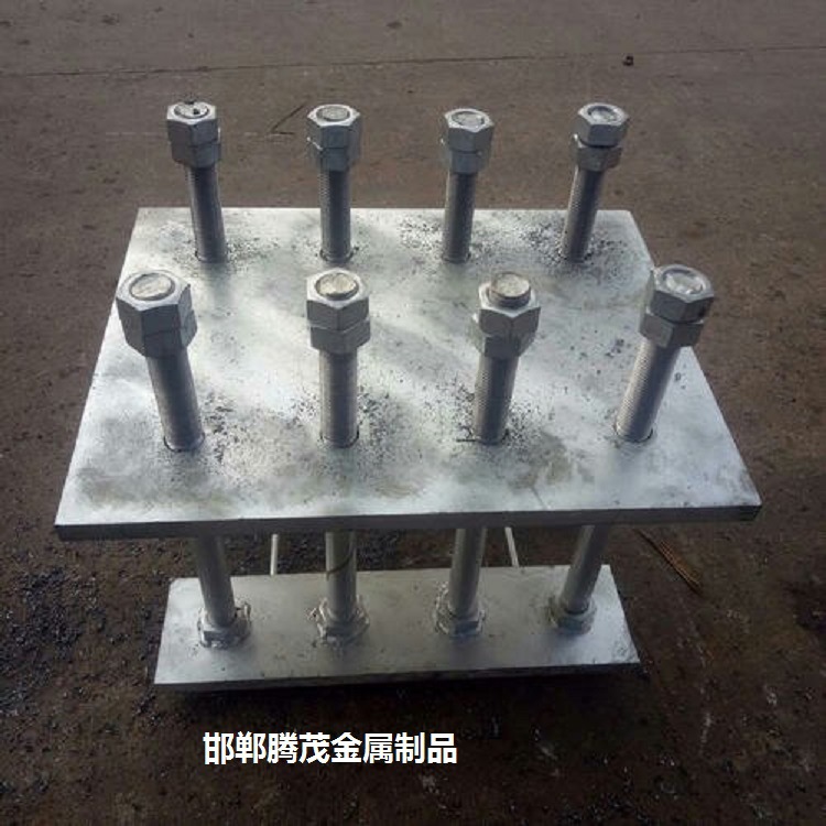 厂家河北腾茂桥梁防落梁挡板 高铁焊接预埋件 高速公路防落梁