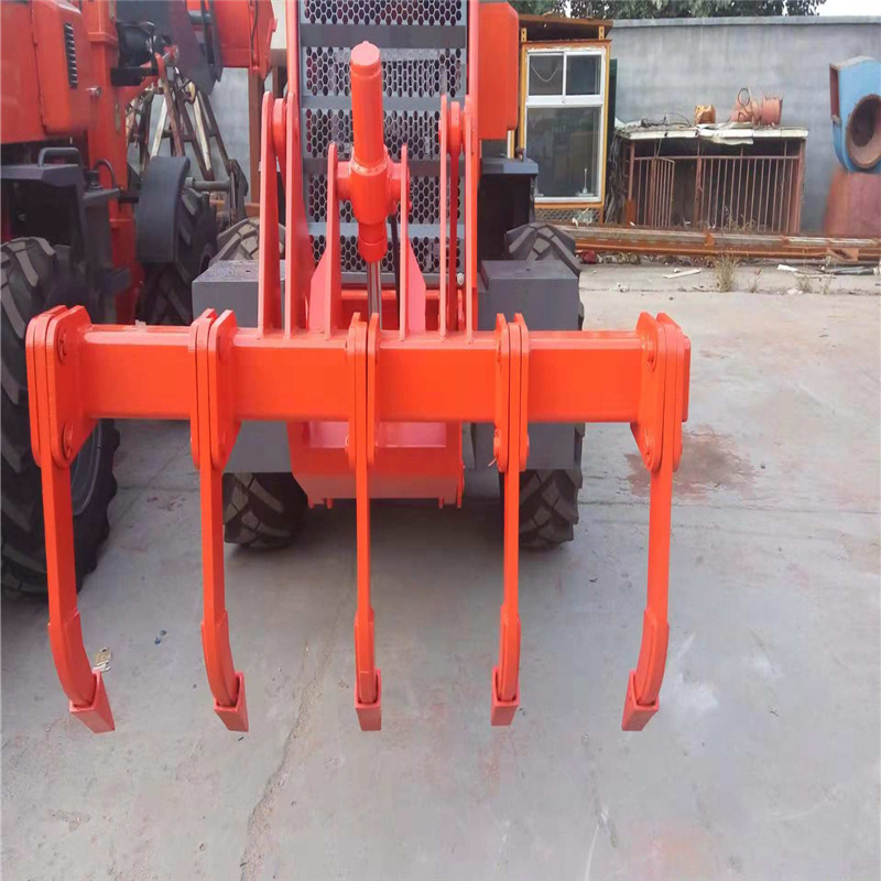 装载机属具 托叉 抓木叉 抓草叉 草耙子 除雪机 非常规化生产