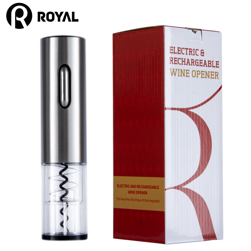 厂家现货直销多功能不锈钢电动红酒开瓶器自动启瓶器酒具套装
