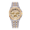 BW Ya wrist wisdom BEAUY WISDOM fashion watch bracelet watches imitated three -eye set full diamond silver powder 8236